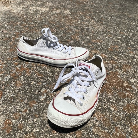 LOW RISE WHITE CONVERSE ALL STAR - Picture 5 of 5